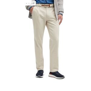 Peter Millar Men's Pilot Stone Dress Pants Size 34 Flat Front Business Casual